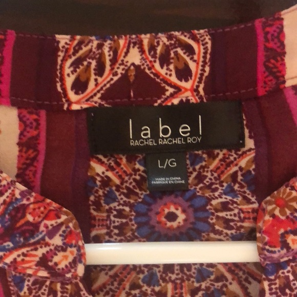Rachel Rachel Roy Shirt Size L - Picture 2 of 3
